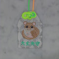 Dormouse's "Good Luck Charm" | Embroidered Charms of Living Things