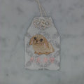 Floppy-eared Rabbit "Protection" | Animal Embroidery Amulet