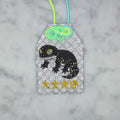 レオパードゲッコー『大丈夫守』｜生きもの刺繍のお守り